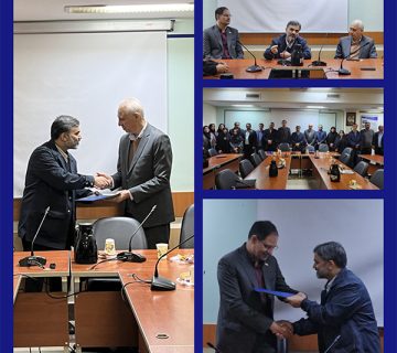 مراسم معارفه سرپرست سازمان جهاددانشگاهی صنعتی شریف