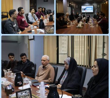 نشست صمیمانه دانشجویان با رئیس سازمان جهاددانشگاهی صنعتی شریف به مناسبت روز دانشجو