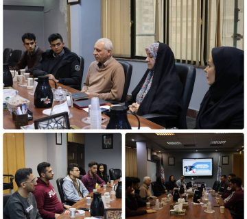 نشست صمیمانه دانشجویان با رئیس سازمان جهاددانشگاهی صنعتی شریف به مناسبت روز دانشجو