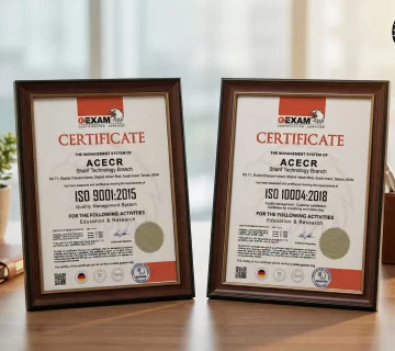 اخذ گواهینامههای بینالمللی ISO 9001 و ISO 10004 توسط مرکز آموزشهای تخصصی کاربردی جهاد دانشگاهی صنعتی شریف 3 اخذ گواهینامههای بینالمللی ISO 9001 و ISO 10004 توسط مرکز آموزشهای تخصصی کاربردی جهاد دانشگاهی صنعتی شریف