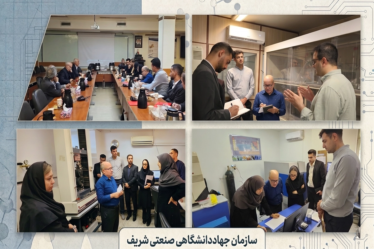 گروهی از مدیران و کارشناسان شرکت توسعه پترو ایران روز دوشنبه ۲۵ خرداد با حضور در سازمان جهاددانشگاهی صنعتی شریف و پژوهشکده توسعه تکنولوژی، از توانمندی‌ها، آزمایشگاه‌ها و کارگاه‌های این مجموعه بازدید کردند.
