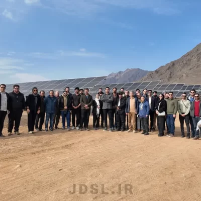بازدید آموزشی از نیروگاه خورشیدی