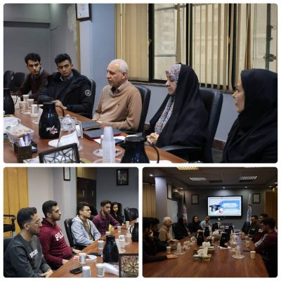 نشست صمیمانه دانشجویان با رئیس سازمان جهاددانشگاهی صنعتی شریف به مناسبت روز دانشجو